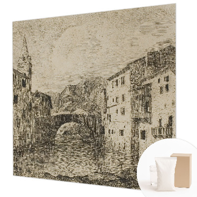 Moderná fototapeta na mieru Panoráma mesta