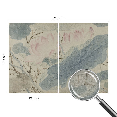 Fototapeta na mieru do obývačky Lotosové listy