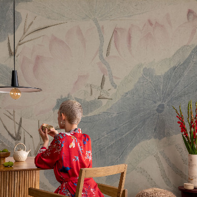 Fototapeta na mieru do obývačky Lotosové listy