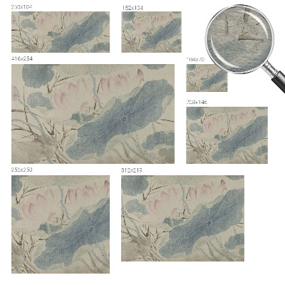 Fototapeta na mieru do obývačky Lotosové listy