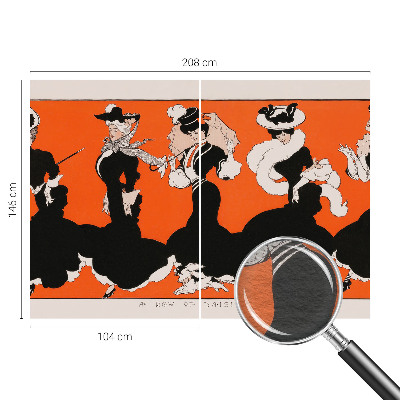 Fototapeta na mieru do spálne Dámske outfity