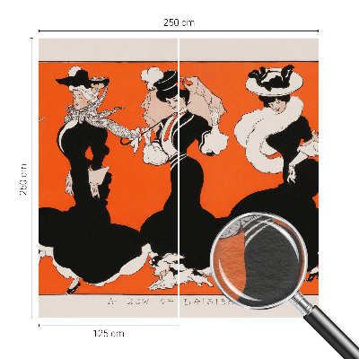 Fototapeta na mieru do spálne Dámske outfity