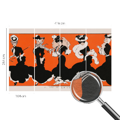 Fototapeta na mieru do spálne Dámske outfity