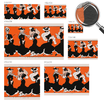 Fototapeta na mieru do spálne Dámske outfity