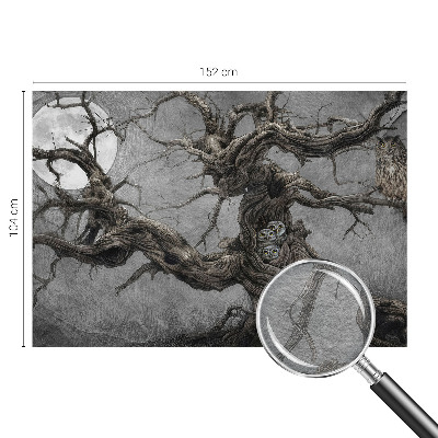 Vliesová fototapeta Tajomná sova