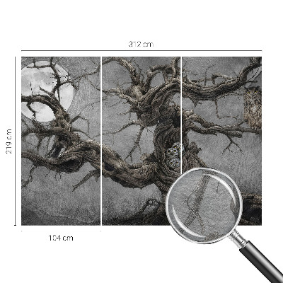 Vliesová fototapeta Tajomná sova