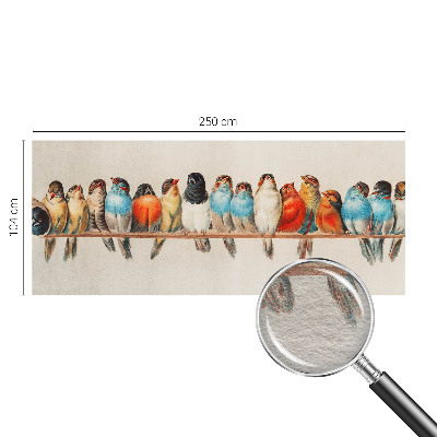 Fototapeta na mieru Vtáky na konári