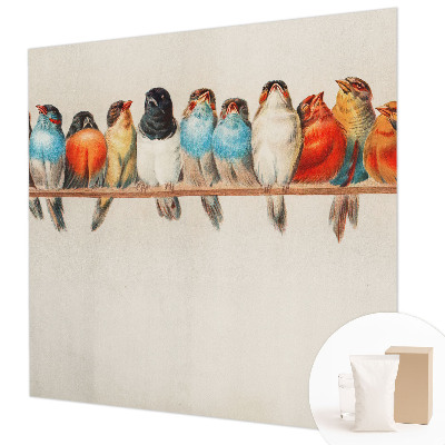 Fototapeta na mieru Vtáky na konári