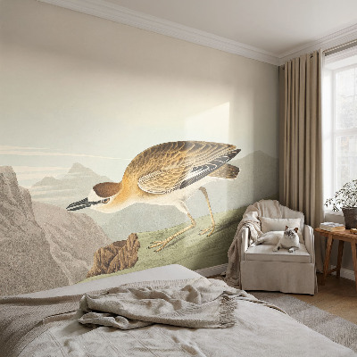 Vliesová fototapeta do spálne Horský vták