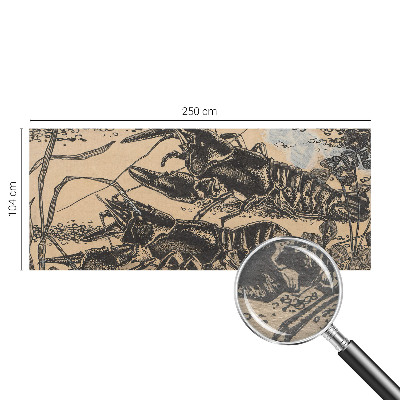 Fotografická tapeta na vliese Vodný rak