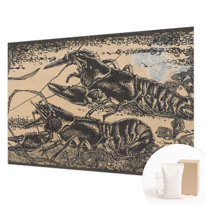 Fotografická tapeta na vliese Vodný rak