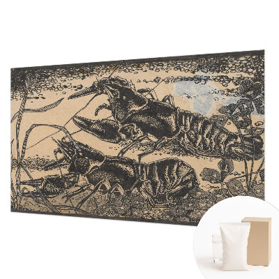 Fotografická tapeta na vliese Vodný rak