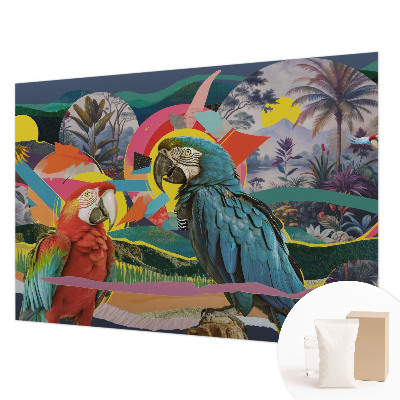 Vliesová fototapeta s potlačou Exotické vtáky