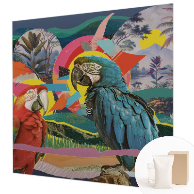 Vliesová fototapeta s potlačou Exotické vtáky