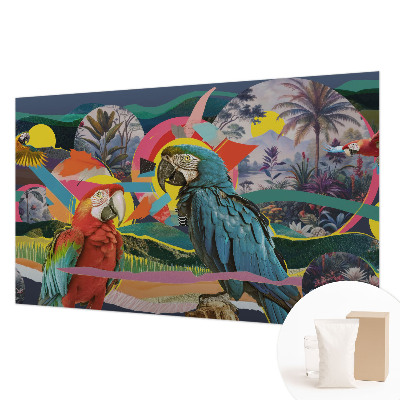 Vliesová fototapeta s potlačou Exotické vtáky