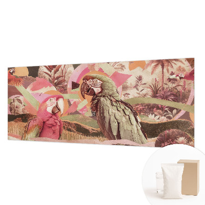 Moderná fototapeta na mieru Tropické vtáky