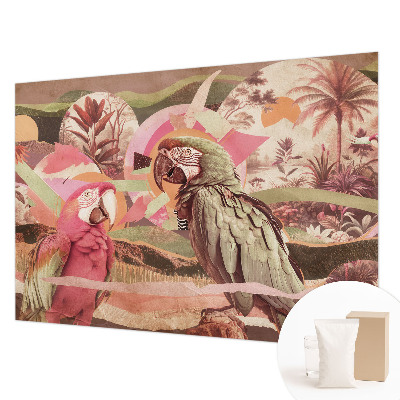 Moderná fototapeta na mieru Tropické vtáky