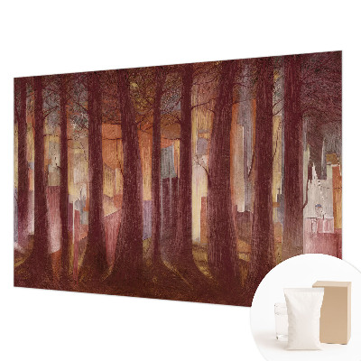 Fototapeta na mieru do spálne s motívom tajomnej krajiny