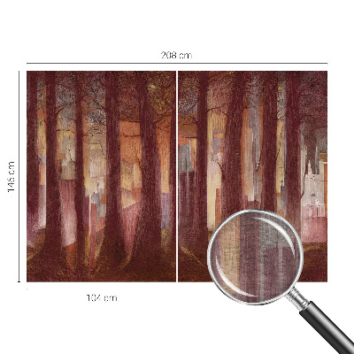 Fototapeta na mieru do spálne Tajomná krajina