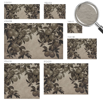 Luxusná tapeta Ovocný vzor