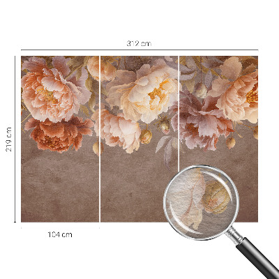 Vliesová fototapeta na stenu Kvetinová elegancia