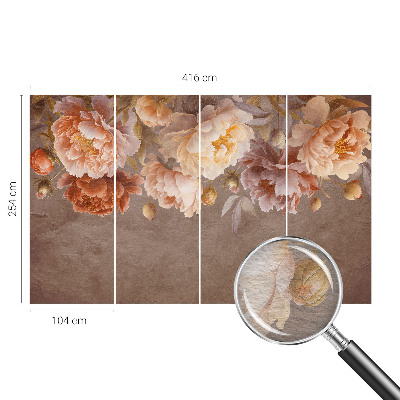 Vliesová fototapeta na stenu Kvetinová elegancia