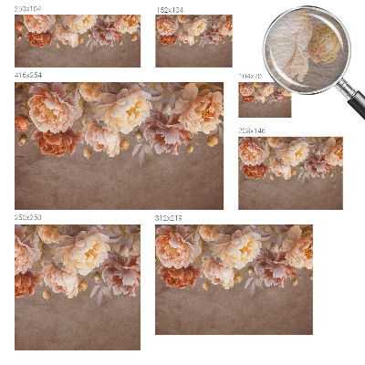 Vliesová fototapeta na stenu Kvetinová elegancia