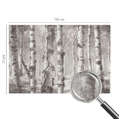 Fototapeta na mieru Brezový les