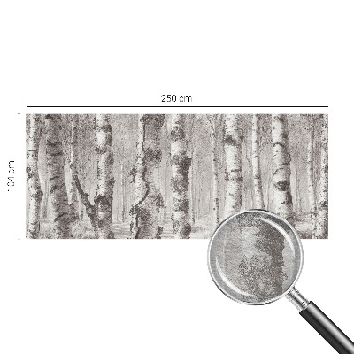 Fototapeta na mieru Brezový les