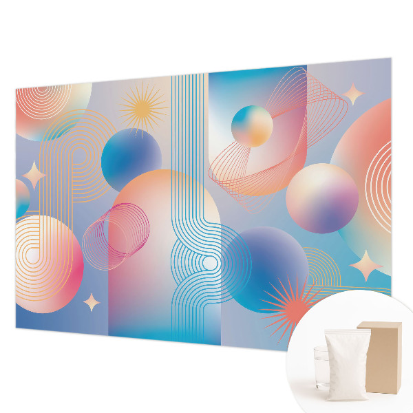 Vliesová fototapeta do spálne Farebná abstrakcia