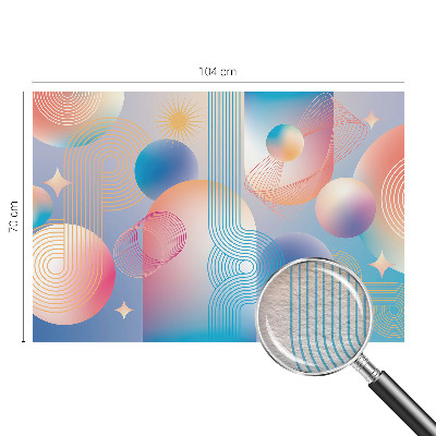 Vliesová fototapeta do spálne Farebná abstrakcia