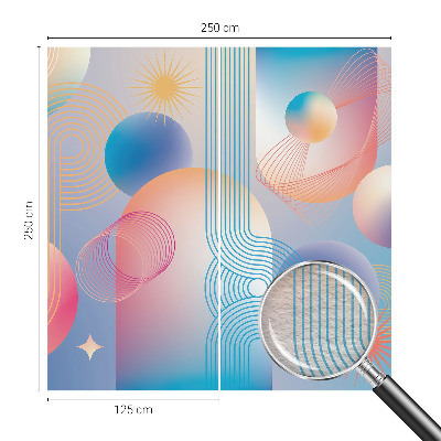 Vliesová fototapeta do spálne Farebná abstrakcia