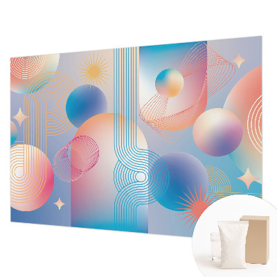 Vliesová fototapeta do spálne Farebná abstrakcia