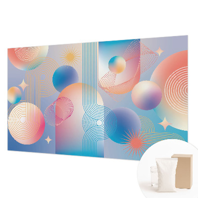 Vliesová fototapeta do spálne Farebná abstrakcia