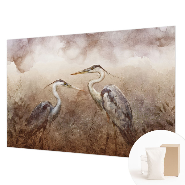 Vliesová fototapeta do obývačky Elegantné vtáky