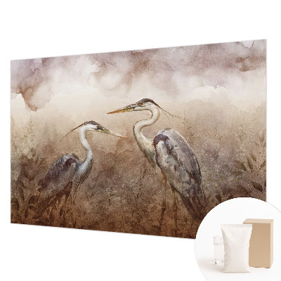 Vliesová fototapeta do obývačky Elegantné vtáky