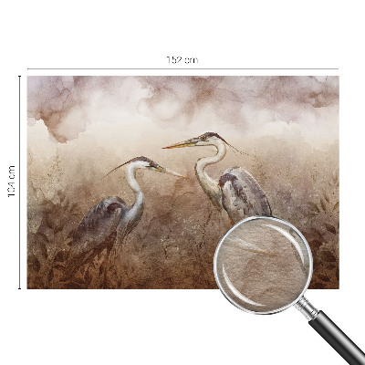 Vliesová fototapeta do obývačky Elegantné vtáky