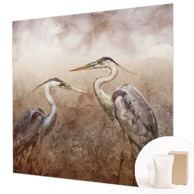 Vliesová fototapeta do obývačky Elegantné vtáky