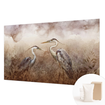 Vliesová fototapeta do obývačky Elegantné vtáky