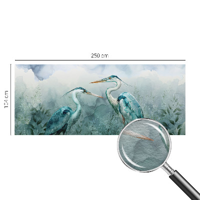 Vliesová fototapeta pre deti Vtáky prírody