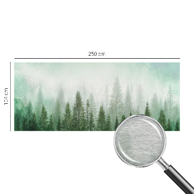 Moderná fototapeta Vlk v lese