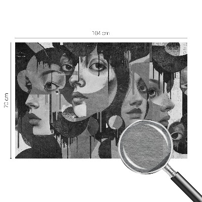 Tapeta Ženské tváre