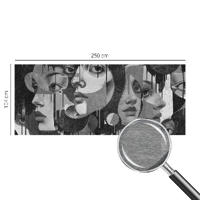 Tapeta Ženské tváre