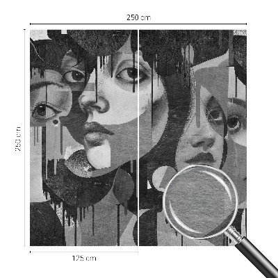 Tapeta Ženské tváre