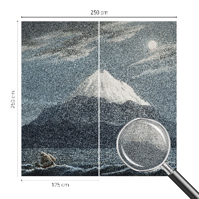 Vliesová fototapeta do obývačky Mesačná noc