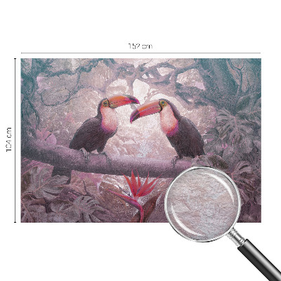 Vliesová tapeta na stenu Exotický pár