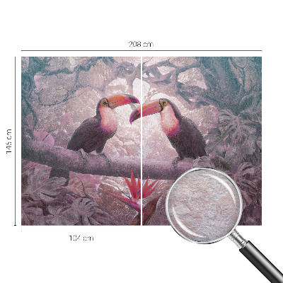 Vliesová tapeta na stenu Exotický pár