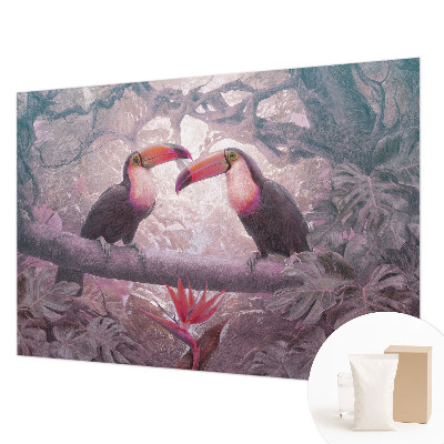 Vliesová tapeta na stenu Exotický pár