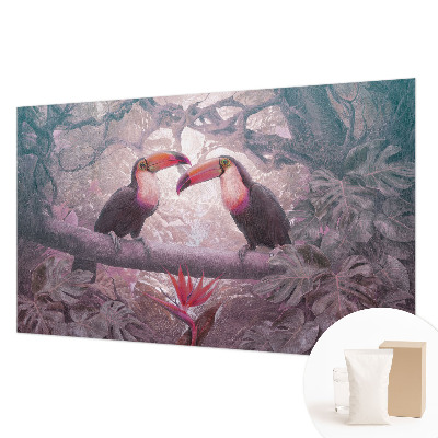 Vliesová tapeta na stenu Exotický pár