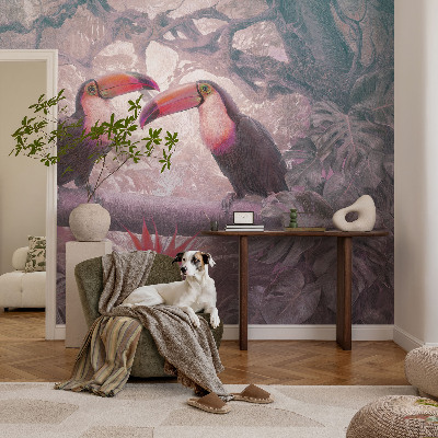 Vliesová tapeta na stenu Exotický pár